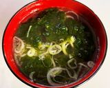 熱湯注ぐだけ★あおさとネギのお吸い物作り方2写真