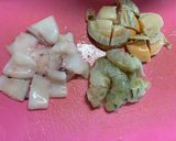 冬野菜とシーフードのグラタン作り方4写真