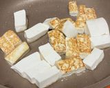 豆腐とベーコンのポン酢炒め作り方3写真