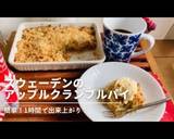 【スウェーデン】アップルクランブルパイ作り方10写真