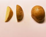 材料1つ！新じゃがでフライドポテト♪作り方1写真