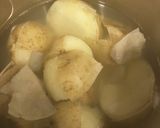 ポテサラ　りんごandカレー粉作り方2写真