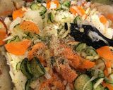 ポテサラ　りんごandカレー粉作り方4写真
