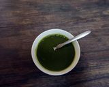 抹茶寒天のクリスマスリース作り方3写真