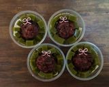 抹茶寒天のクリスマスリース作り方8写真