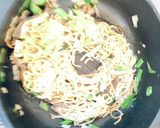 ダイエット!ネギと豚肉の豆腐干焼きそば♡作り方10写真