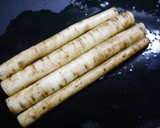 ごぼうの皮のクリーム煮　シュクメルリ風作り方1写真