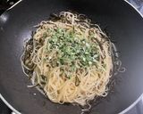 超簡単節約！塩昆布パスタ作り方3写真