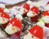 今年は雪だるまも☆トマトサンタ2022作り方1写真