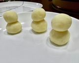 今年は雪だるまも☆トマトサンタ2022作り方8写真