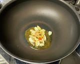 ほうれん草のペペロンチーノ作り方2写真