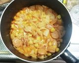チーズなしでもピザパン♡作り方1写真