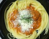 【簡単節約】レンチン水漬けパスタのゆで方作り方3写真