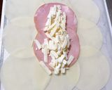 餃子の皮でブリトー風作り方2写真