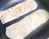 餃子の皮でブリトー風作り方4写真