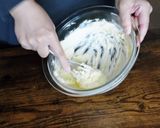 ダックワーズのバタークリームケーキ作り方16写真