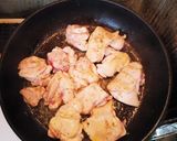 若鶏と小松菜のバジルクリームパスタ作り方1写真