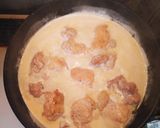 若鶏と小松菜のバジルクリームパスタ作り方2写真