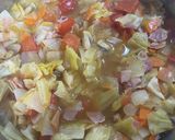 ミネストローネ風★野菜スープ　優しい味作り方6写真