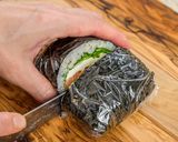 ホワイトソルガム入りおにぎらず作り方4写真