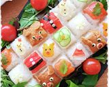 クリスマス　キューブ寿司のX'mas作り方6写真