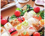 クリスマス　キューブ寿司のX'mas作り方7写真