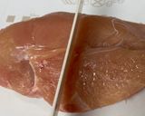 \簡単なのに豪華/クリスマスに鶏むねピザ作り方1写真