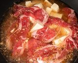 牛肉入りキムチ湯豆腐作り方3写真