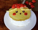 ポケモン ピカチュウ サンタケーキ作り方25写真