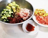 ポキ丼作り方1写真