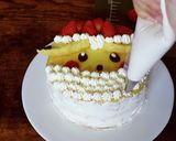 ポケモン ピカチュウ サンタケーキ作り方26写真