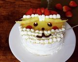 ポケモン ピカチュウ サンタケーキ作り方27写真