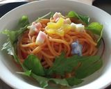 トマトクリームパスタ作り方8写真