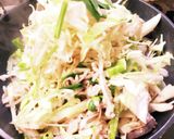 島田都市屋上農園の赤カブかた焼きそば作り方3写真
