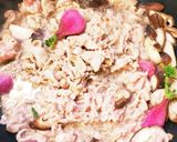 島田都市屋上農園の赤カブかた焼きそば作り方4写真