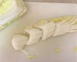 ＊甘辛食堂＊焼き白菜と牛肉のすき焼き風＊作り方1写真
