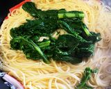 大根葉としらすの和風パスタ作り方4写真