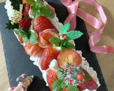 クリスマスロールケーキ作り方13写真