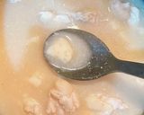 お餅の消費に〜濃厚とろとろ参鶏湯スープ〜作り方12写真