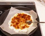 ごはんピザ やきとり味作り方6写真