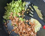 ブロッコリーと焼豚のチャーハン作り方11写真