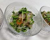 和風カルパッチョ的サラダ作り方1写真