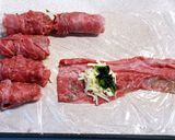 ちょうどよい甘辛!とろとろチーズの牛巻き作り方3写真