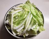 蓮根入り肉だんごの白菜鍋☆レシピ投稿祭作り方1写真