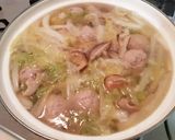 蓮根入り肉だんごの白菜鍋☆レシピ投稿祭作り方5写真