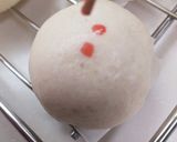 可愛い、桃色まんじゅう☆作り方7写真