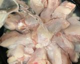 鶏手羽元で☆参鶏湯風（根菜入り）作り方5写真