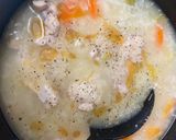 鶏手羽元で☆参鶏湯風（根菜入り）作り方17写真