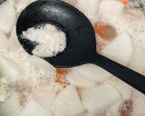 鶏手羽元で☆参鶏湯風（根菜入り）作り方8写真