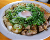 鶏とネギだけ！すき焼き風「鍋焼きうどん」作り方8写真